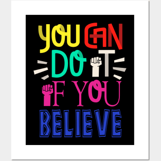 You Can Do It Posters and Art